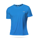 2024 Polyester Gym Shirt Sport T Shirt Men Short Sleeve Running Shirt Men Workout Training Tees Fitness Top Sport T-Shirt
