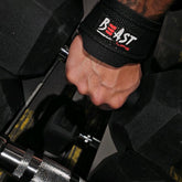 Weightlifting Straps for Gym and Fitness Equipment - Set of 2 Red Universal Sports Wristbands