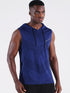 NELEUS Men'S Workout Tank Tops 3 Pack Sleeveless Running Shirts with Hoodie