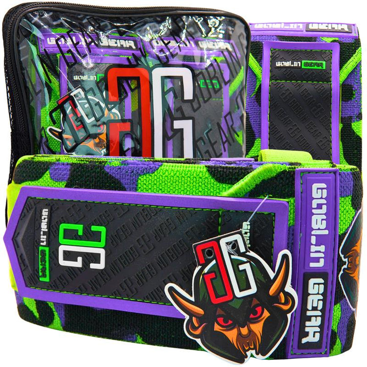Goblin Gear 42" Super Heavy Duty Competition Grade Weightlifting/Powerlifting Elbow Wraps - 