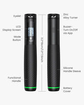 RENPHO Smart Jump Rope Pro Weighted Jump Rope with Counter, Cordless Jump Ropes for Fitness Crossfit, Gym, Burn Calorie, APP Data Analysis