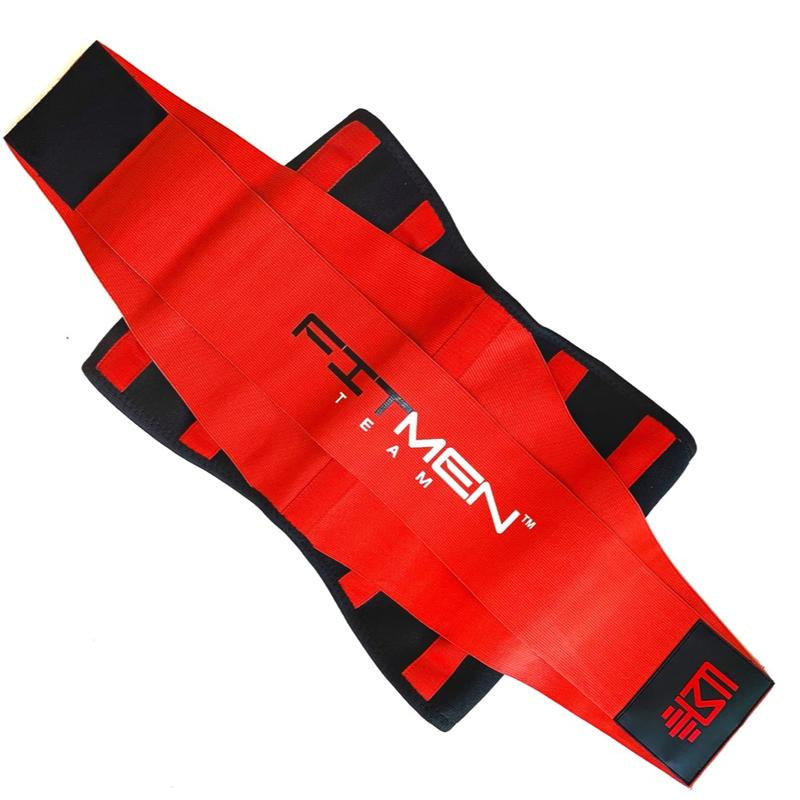 FITMENTEAM Solid Color Series Gym Belt: Ultimate Lifting Support & Waist Training for Men - Weightlifting Belt - GEN III