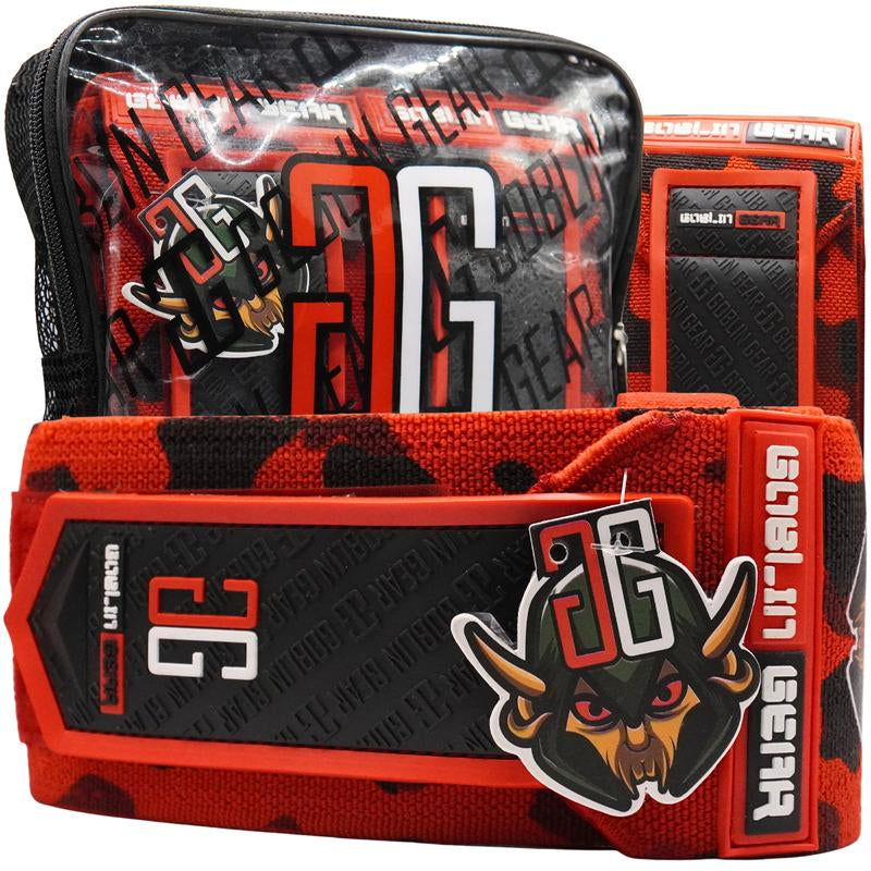 Goblin Gear 42" Super Heavy Duty Competition Grade Weightlifting/Powerlifting Elbow Wraps - 